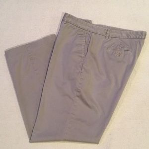 Calvin Klein Taupe Stretch Cotton Trouser 16